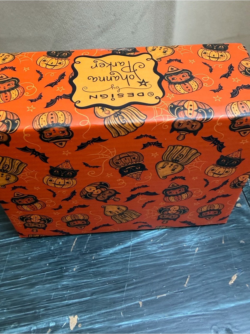 Johanna Parker Gus Ghost Salt & Pepper Shaker Halloween NEW - Picture 2 of 4